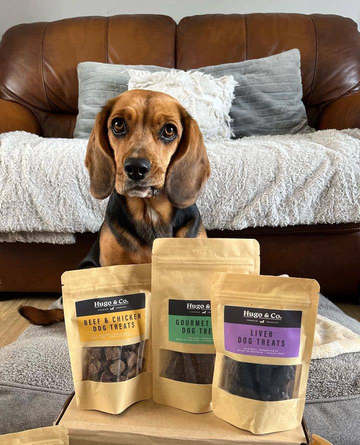 Hugo & Co - Beef & Chicken Dog Treats - 75g