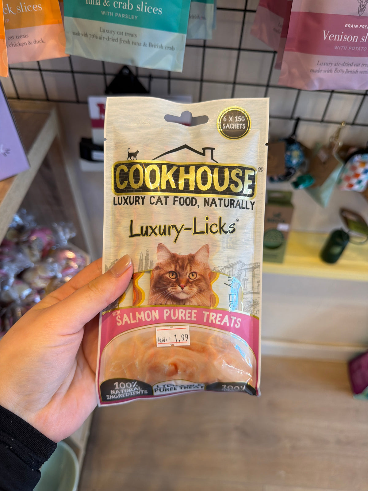 Salmon Luxury Licks