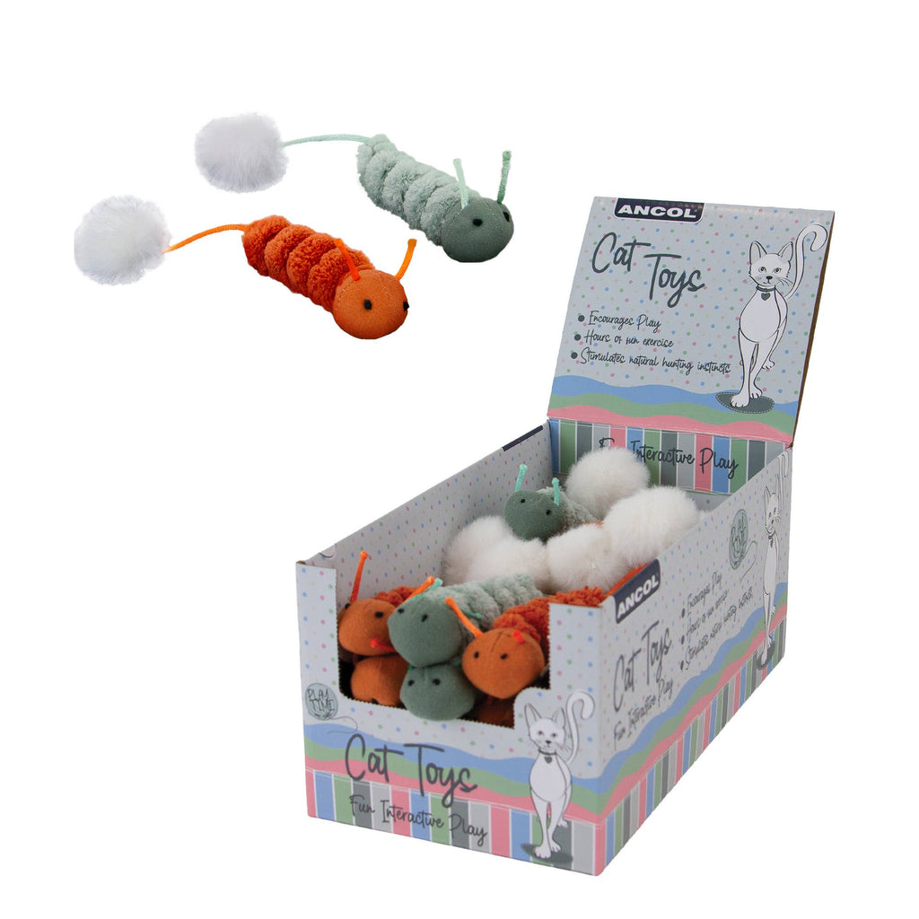 Pom Pom Caterpillars Cat Toy