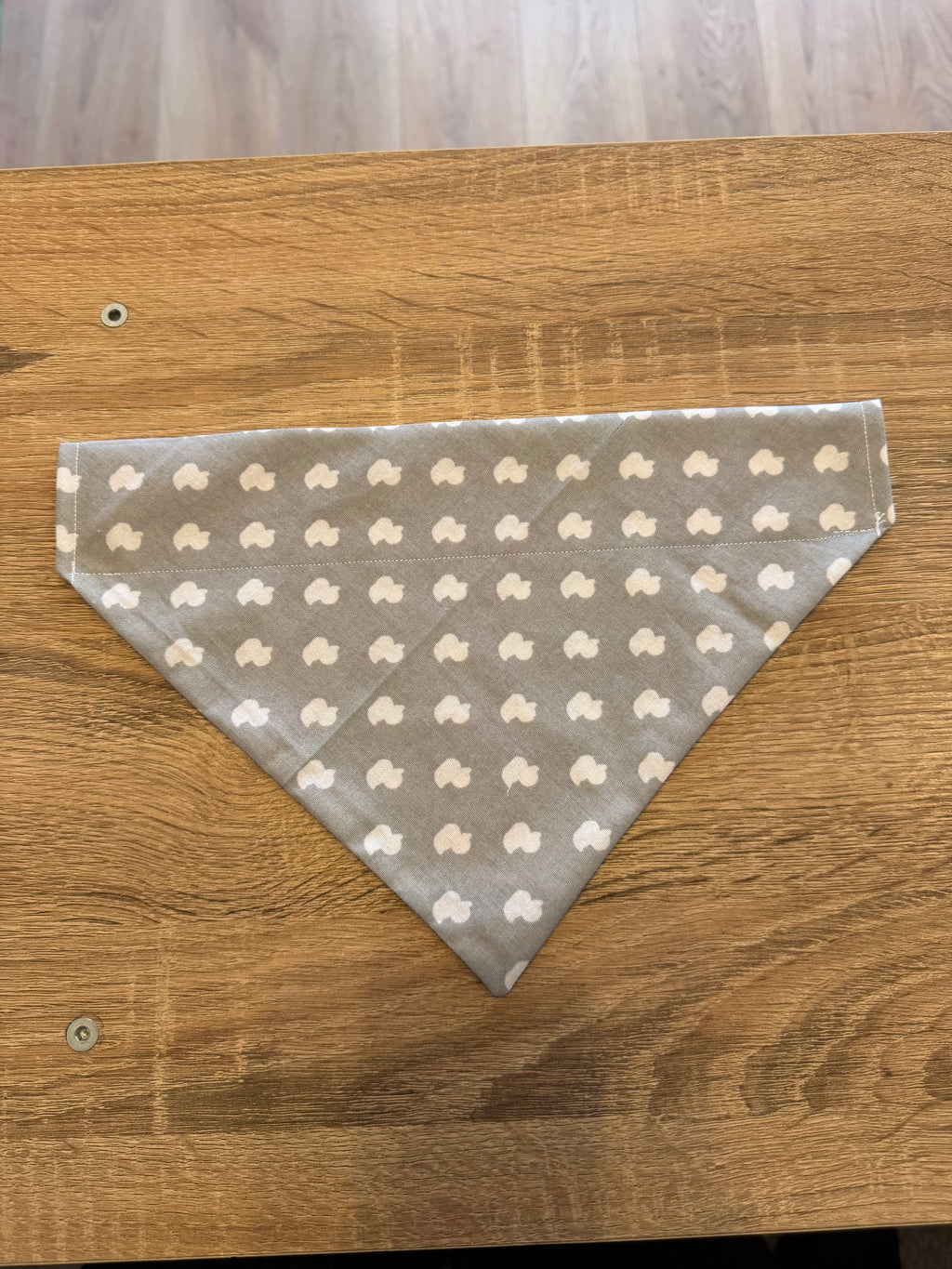 Grey with White Ducks Bandana
