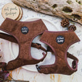 Coffee Bean Cord Puppy Dog Harness