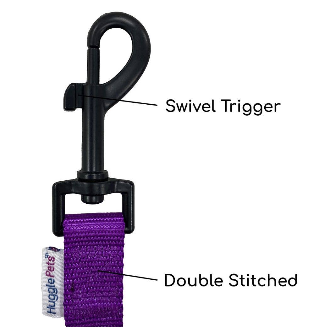 HugglePets Padded Nylon Dog Lead