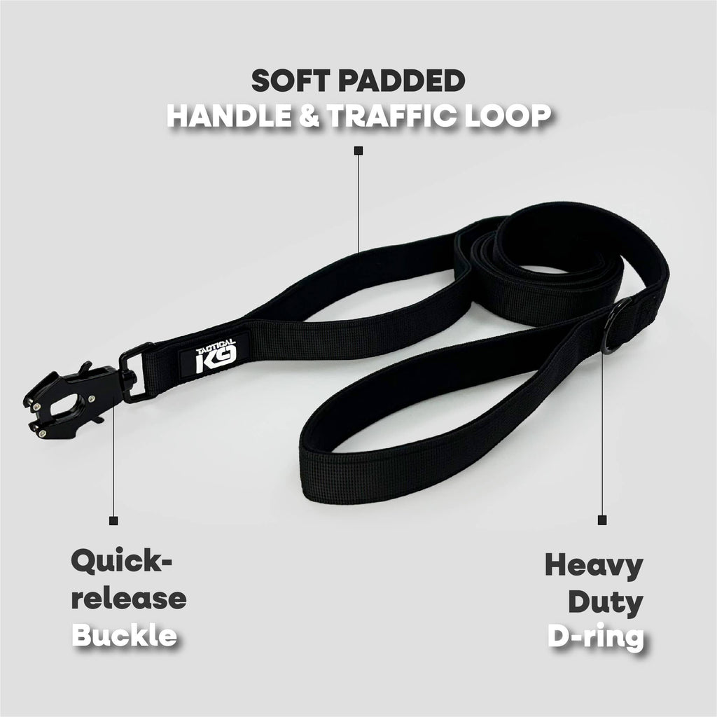 HugglePets Tactical K9 Endurance Dog Lead