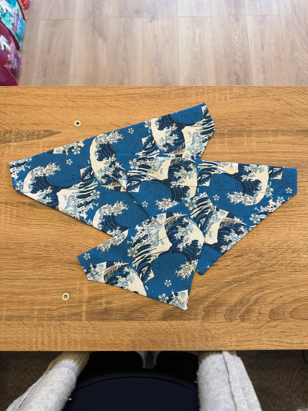 Blue Waves Bandana