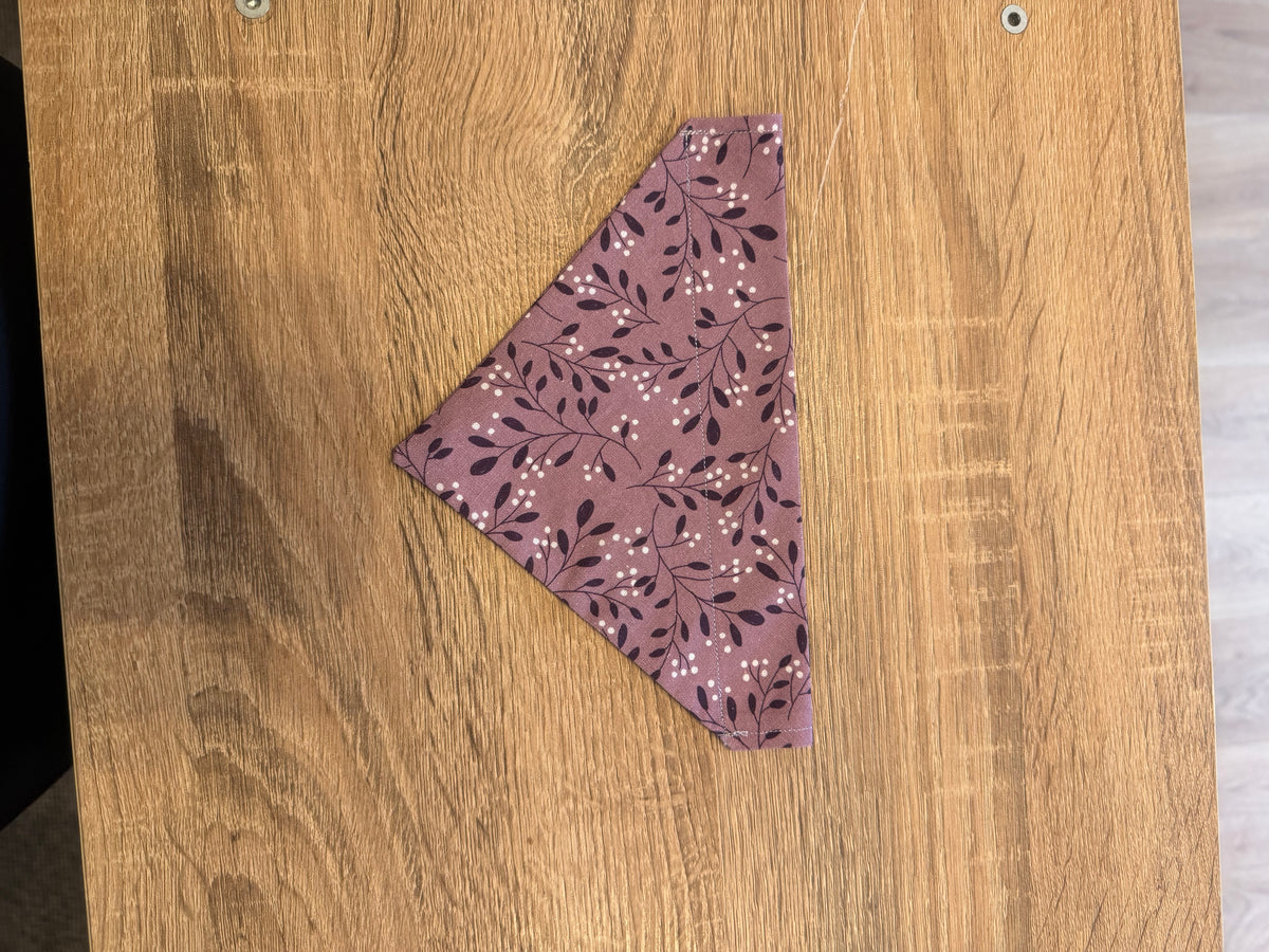 Lilac Flower Bandana