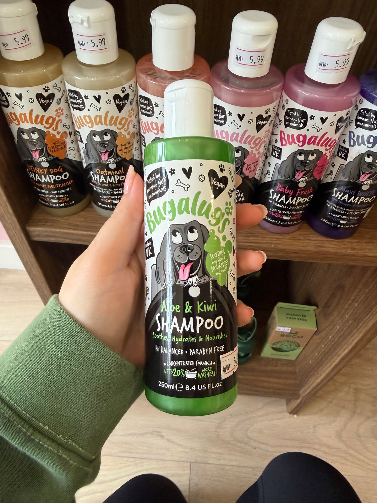Bugalugs Aloe & Kiwi Shampoo