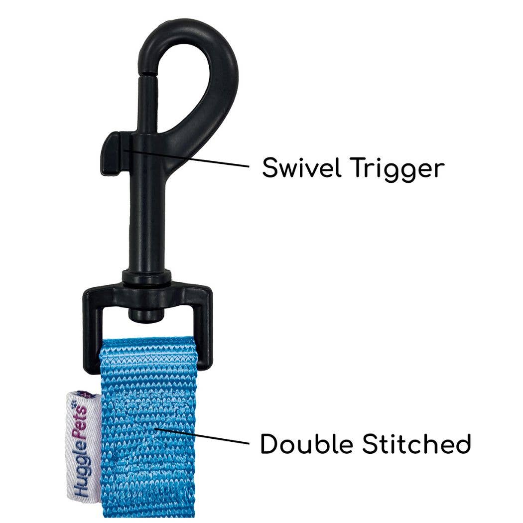 HugglePets Padded Nylon Dog Lead