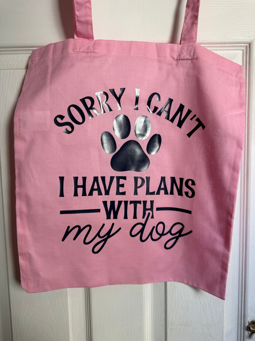 Sorry I can’t I have plans with my dog - Tote Bag