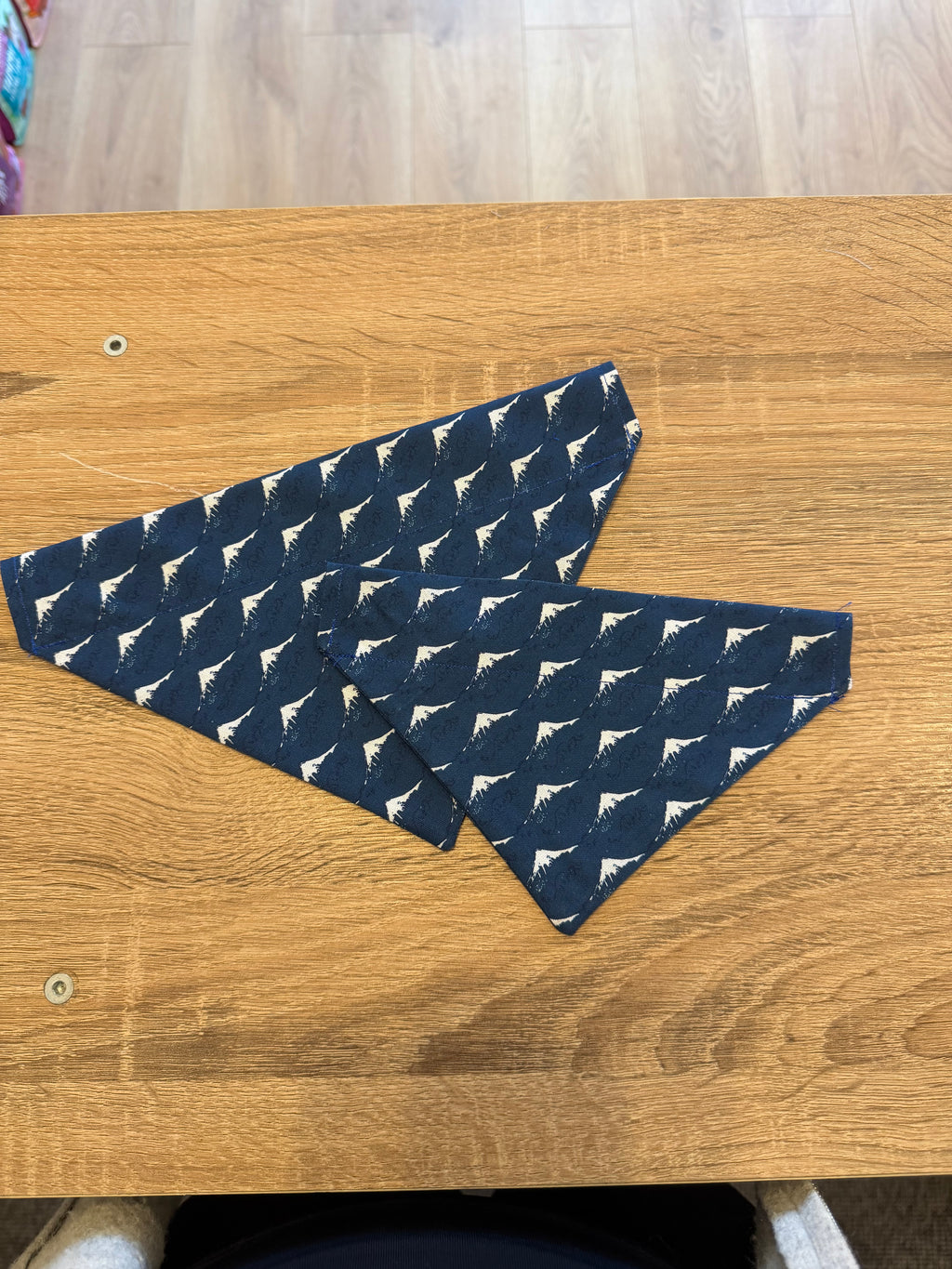 Navy Blue Mountain Bandana