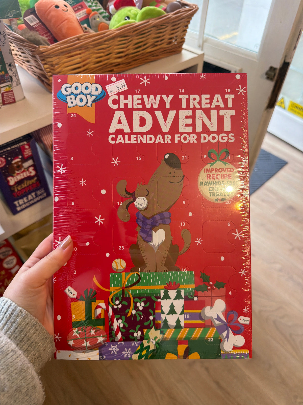 Advent Calendar - Chewy Treats Dog