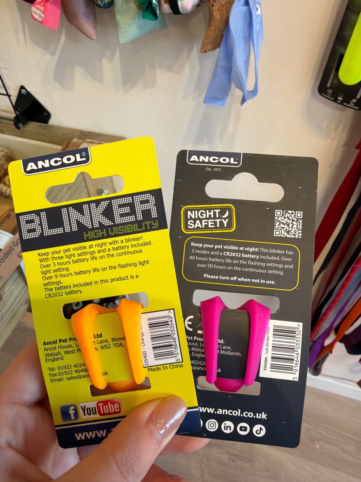 Light up Collar Blinker
