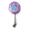 HugglePets Party Pup Balloon Squeaky Dog Toy