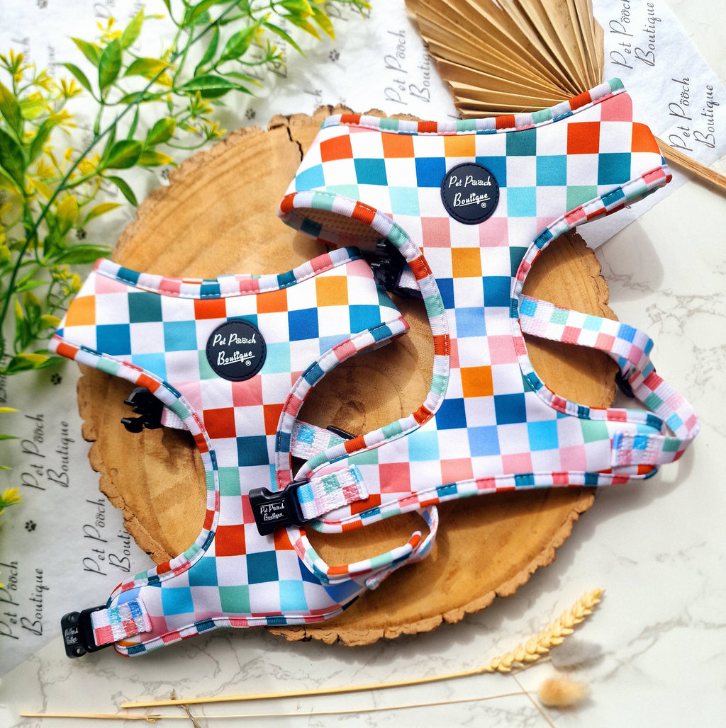 Chunky Check Puppy Dog Harness
