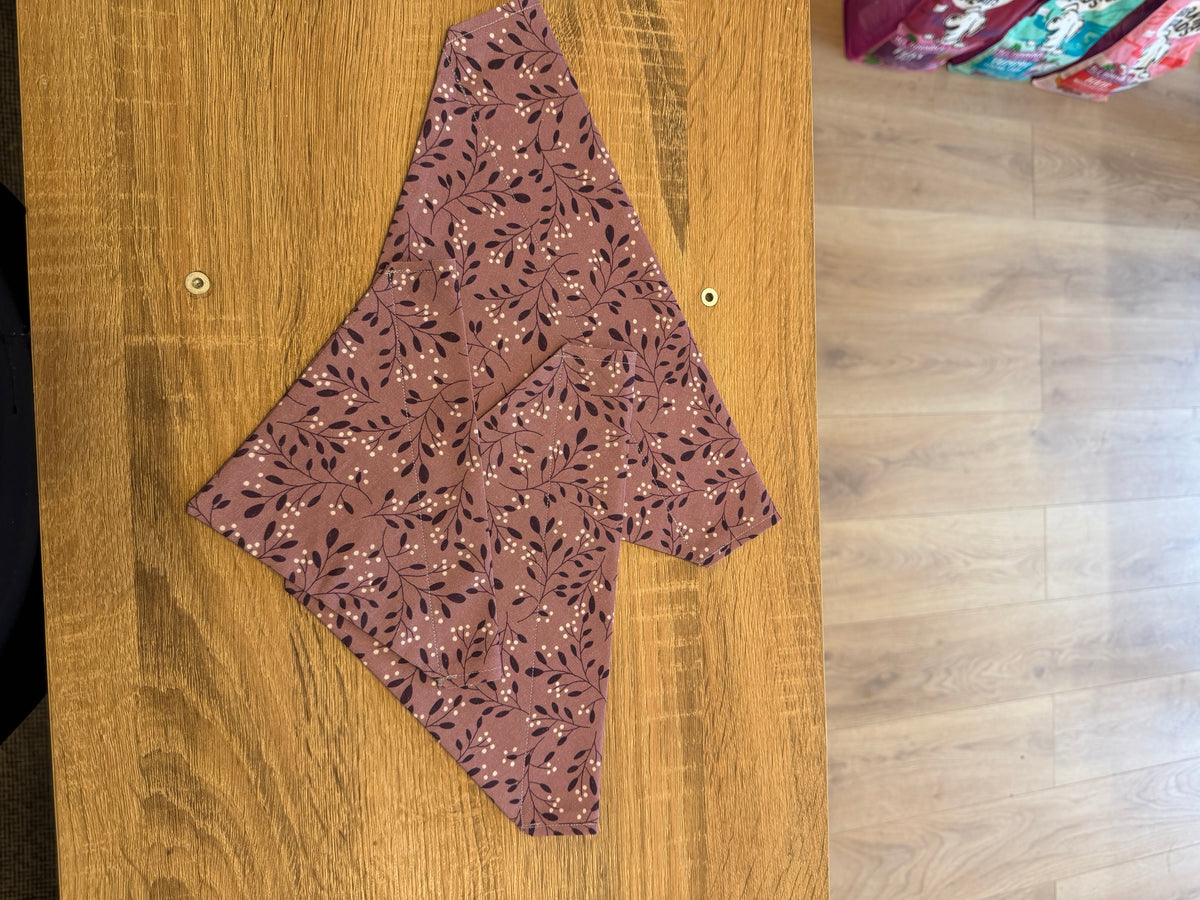 Lilac Flower Bandana