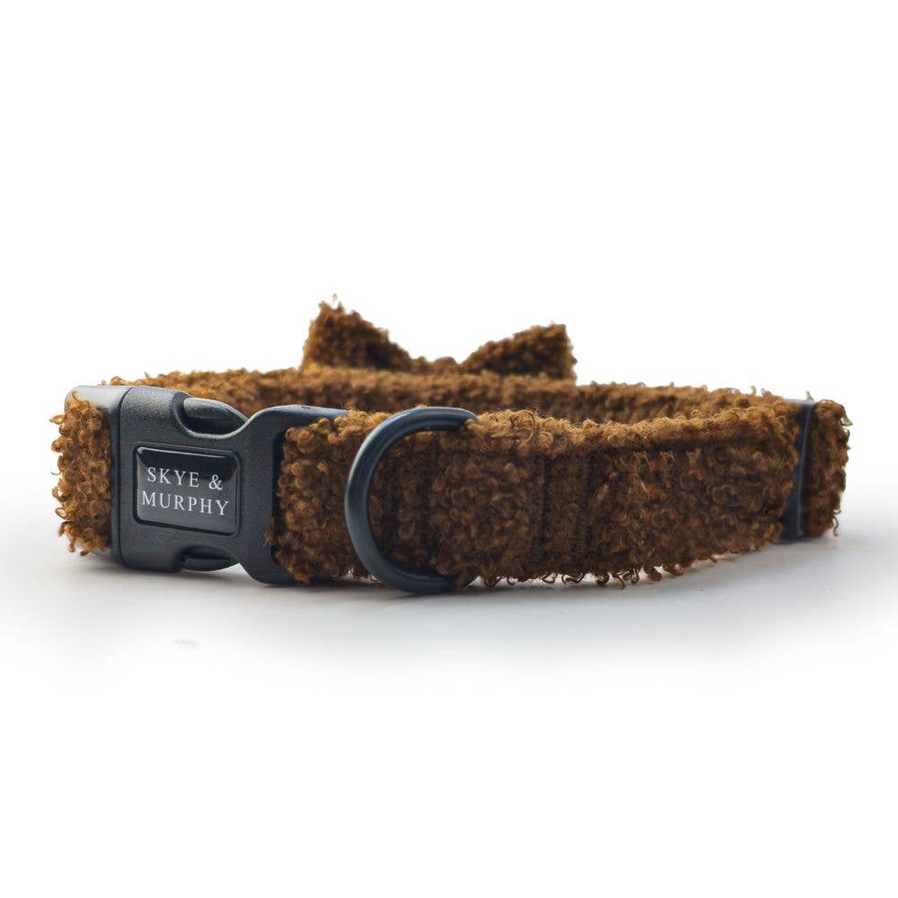 Skye & Murphy Teddy Dog Collar & Bow Tie