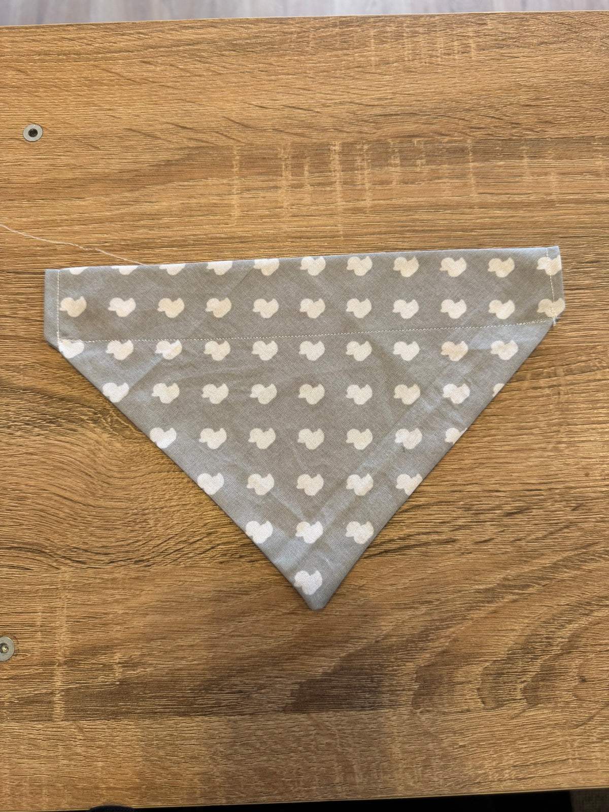 Grey with White Ducks Bandana