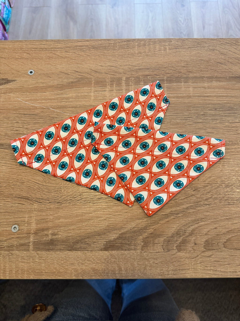 Red Evil Eye Bandana