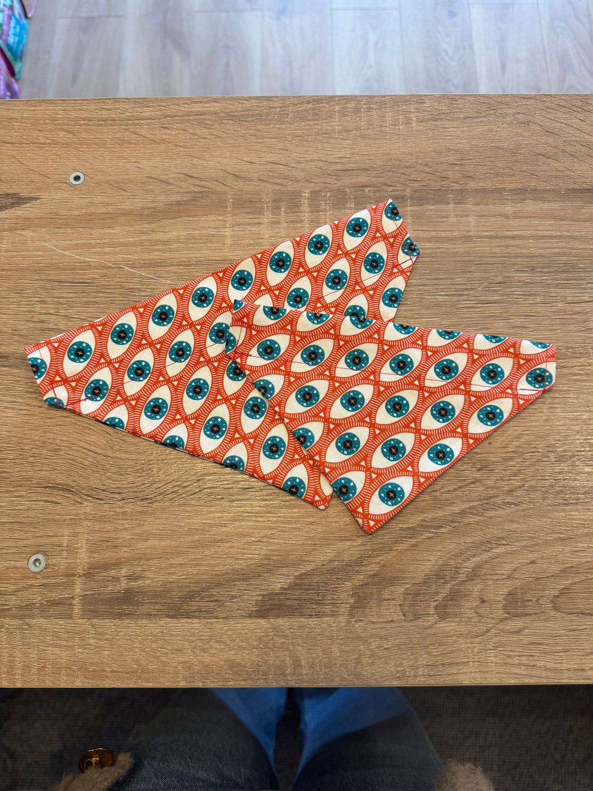 Red Evil Eye Bandana
