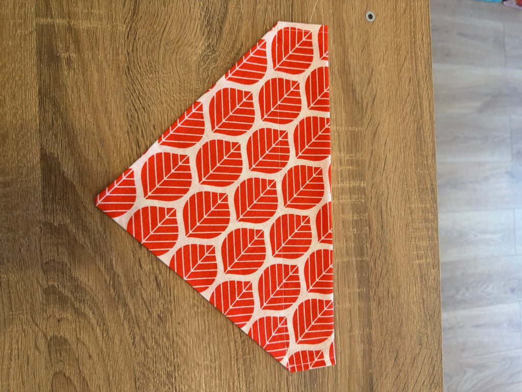 Red Leaves Bandana