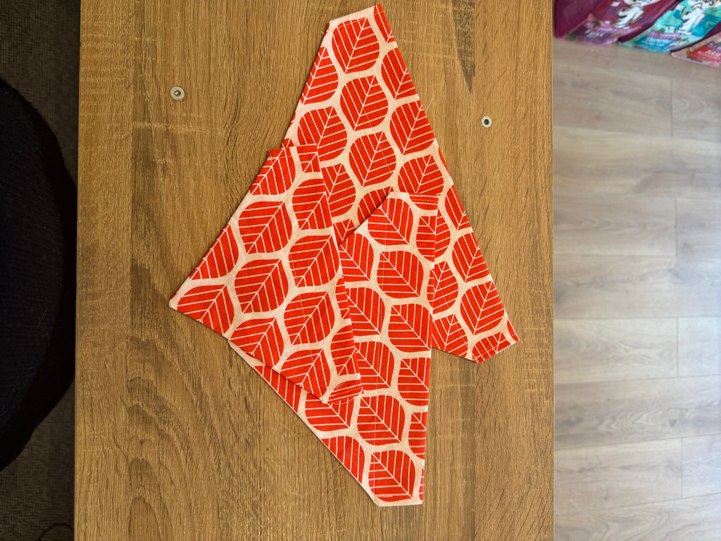 Red Leaves Bandana