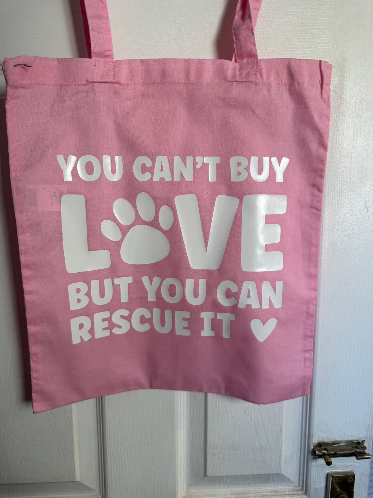 You can’t buy love but you can rescue it - Tote Bag