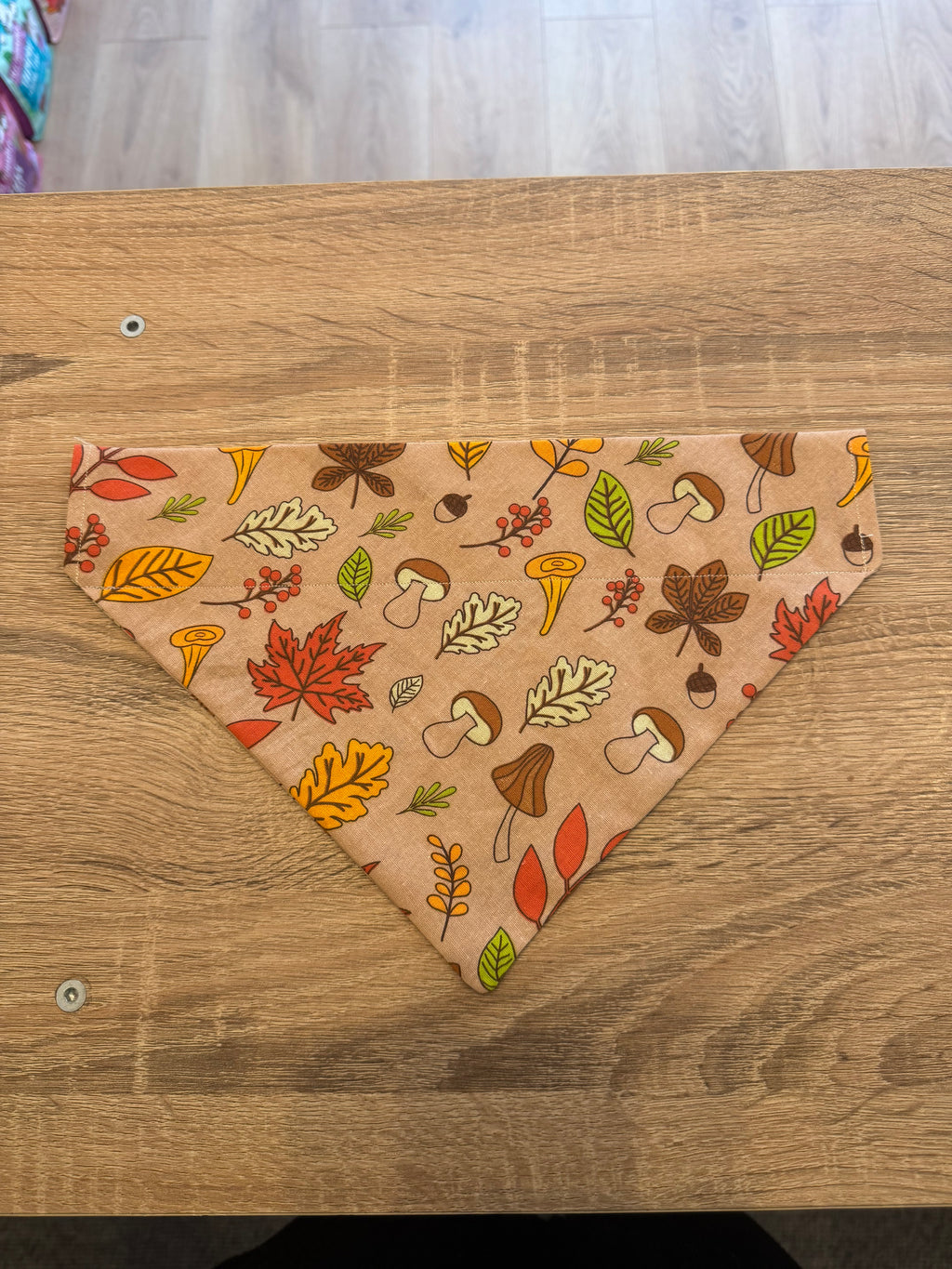 Beige Autumnal Bandana
