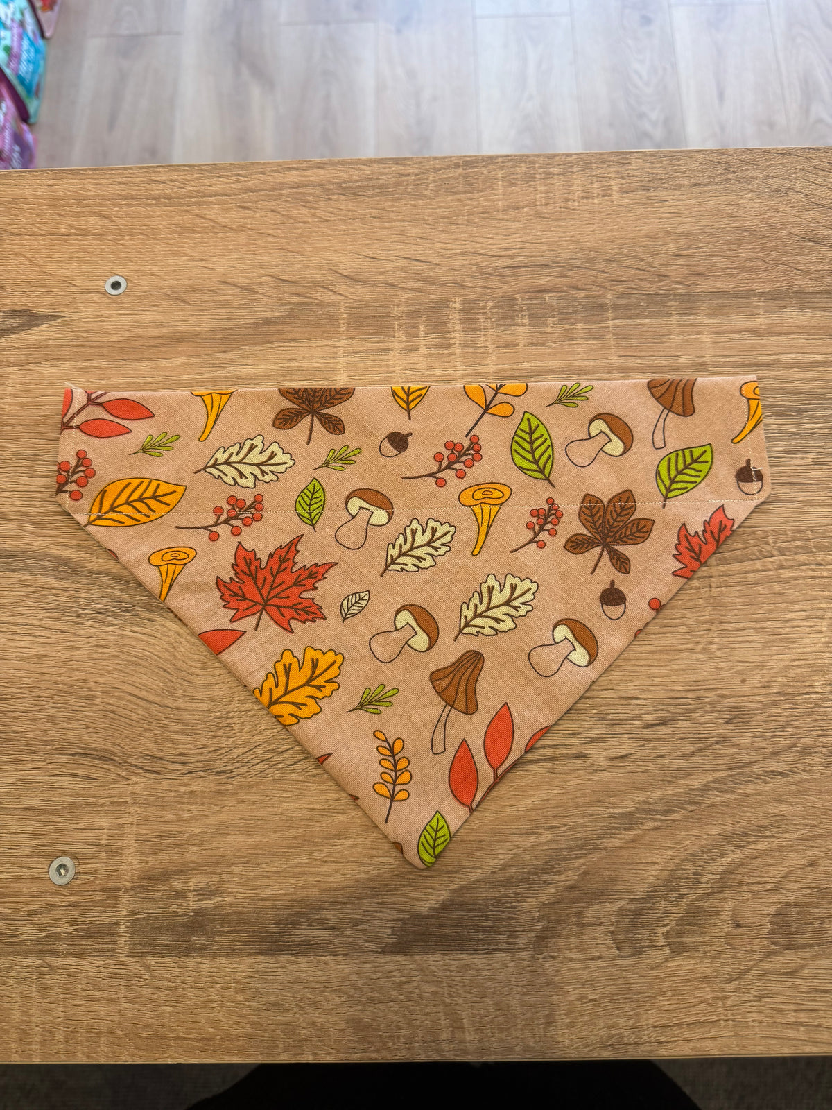 Beige Autumnal Bandana