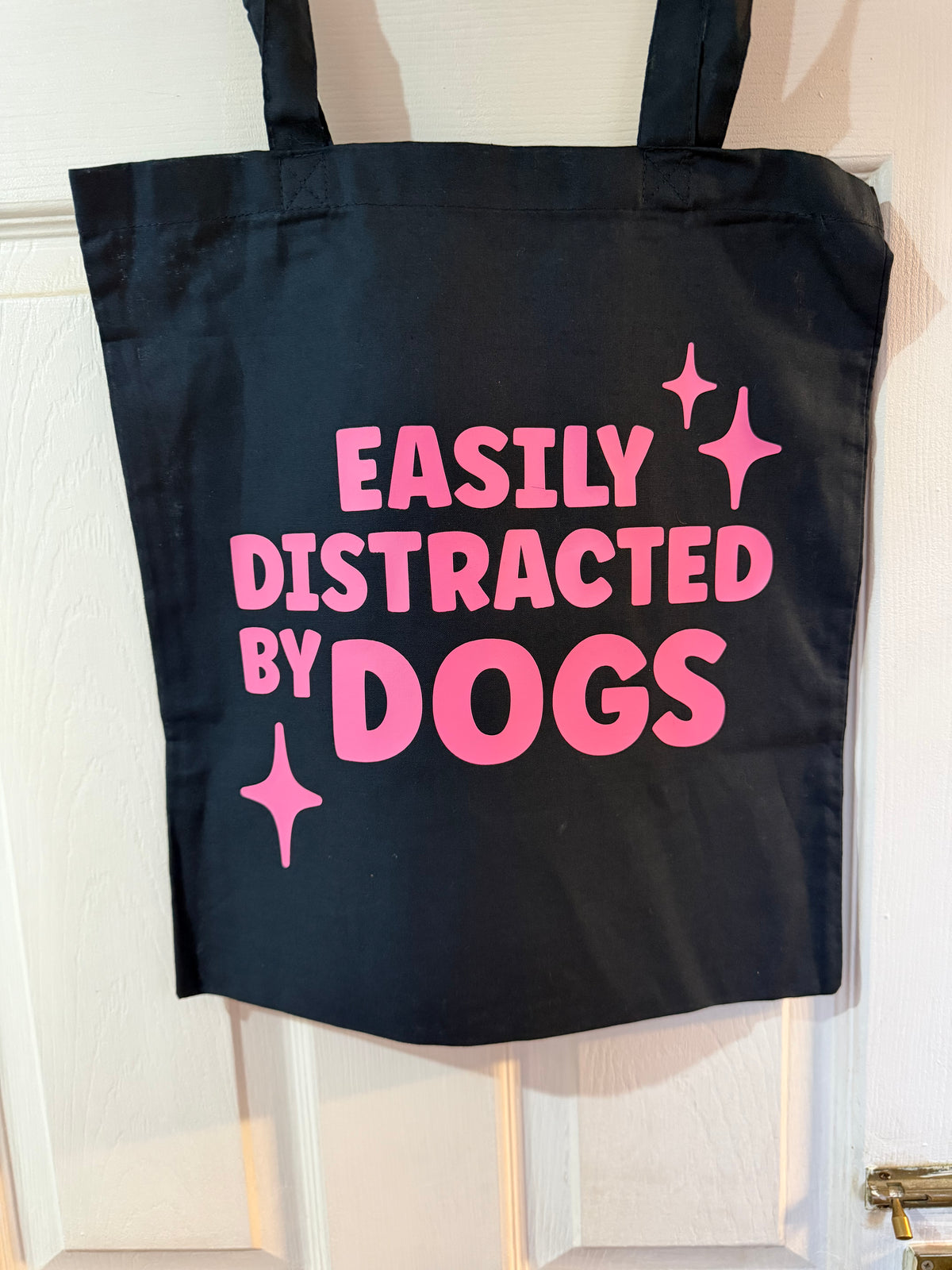 Easily distracted by dogs - Tote bag