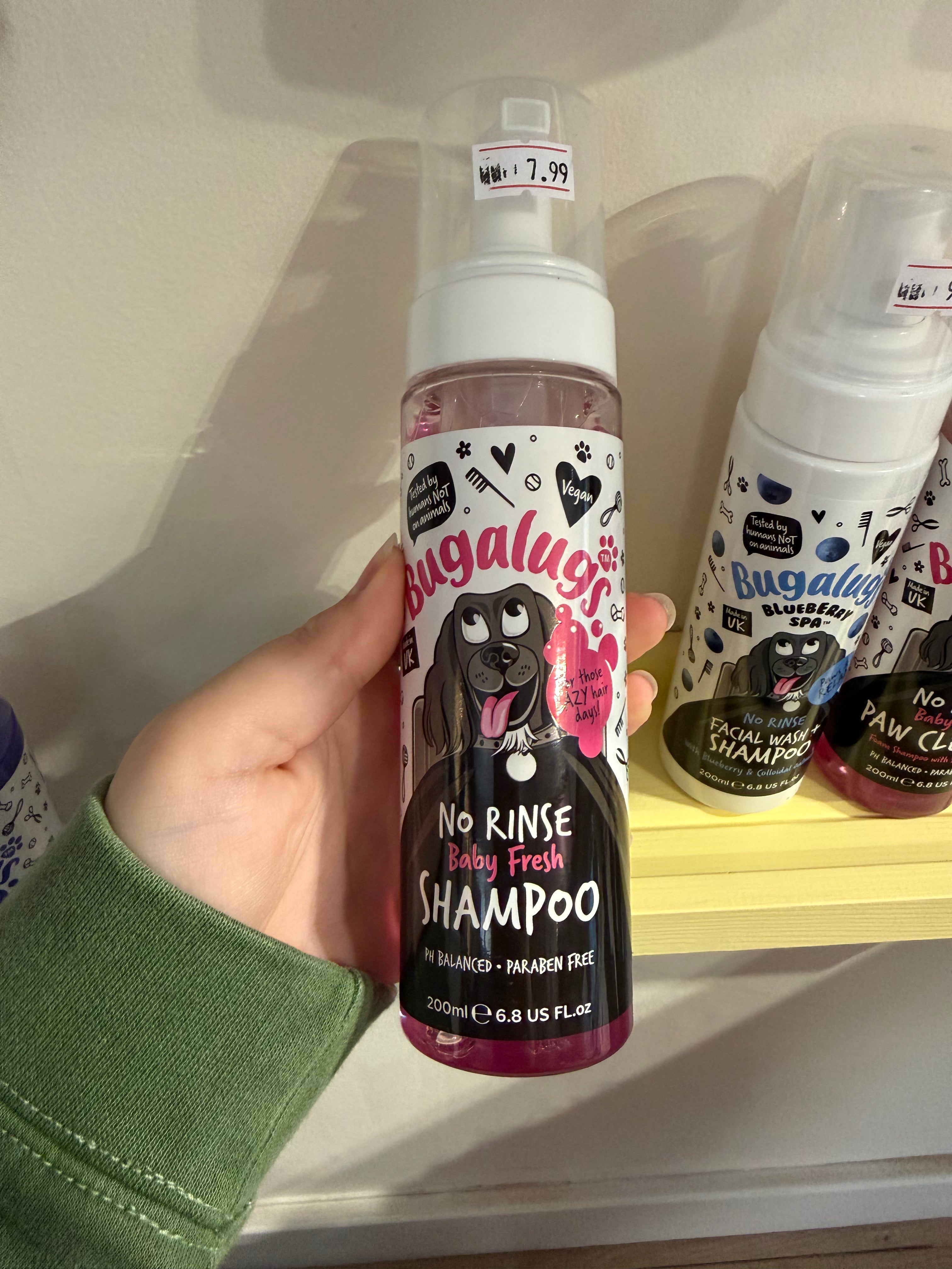 Bugalugs No Rinse Baby Fresh Shampoo