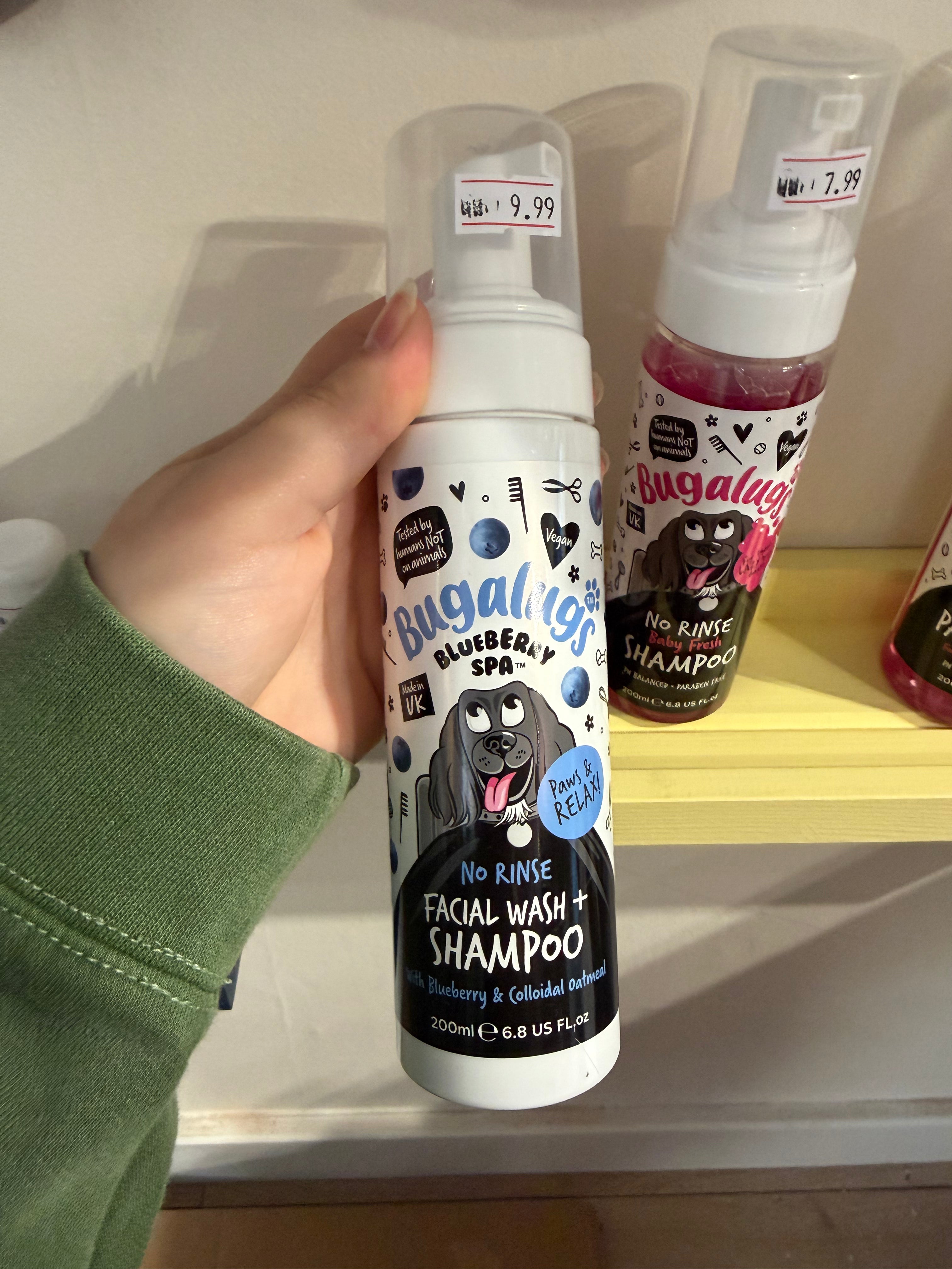 Bugalugs No Rinse Facial Wash & Shampoo
