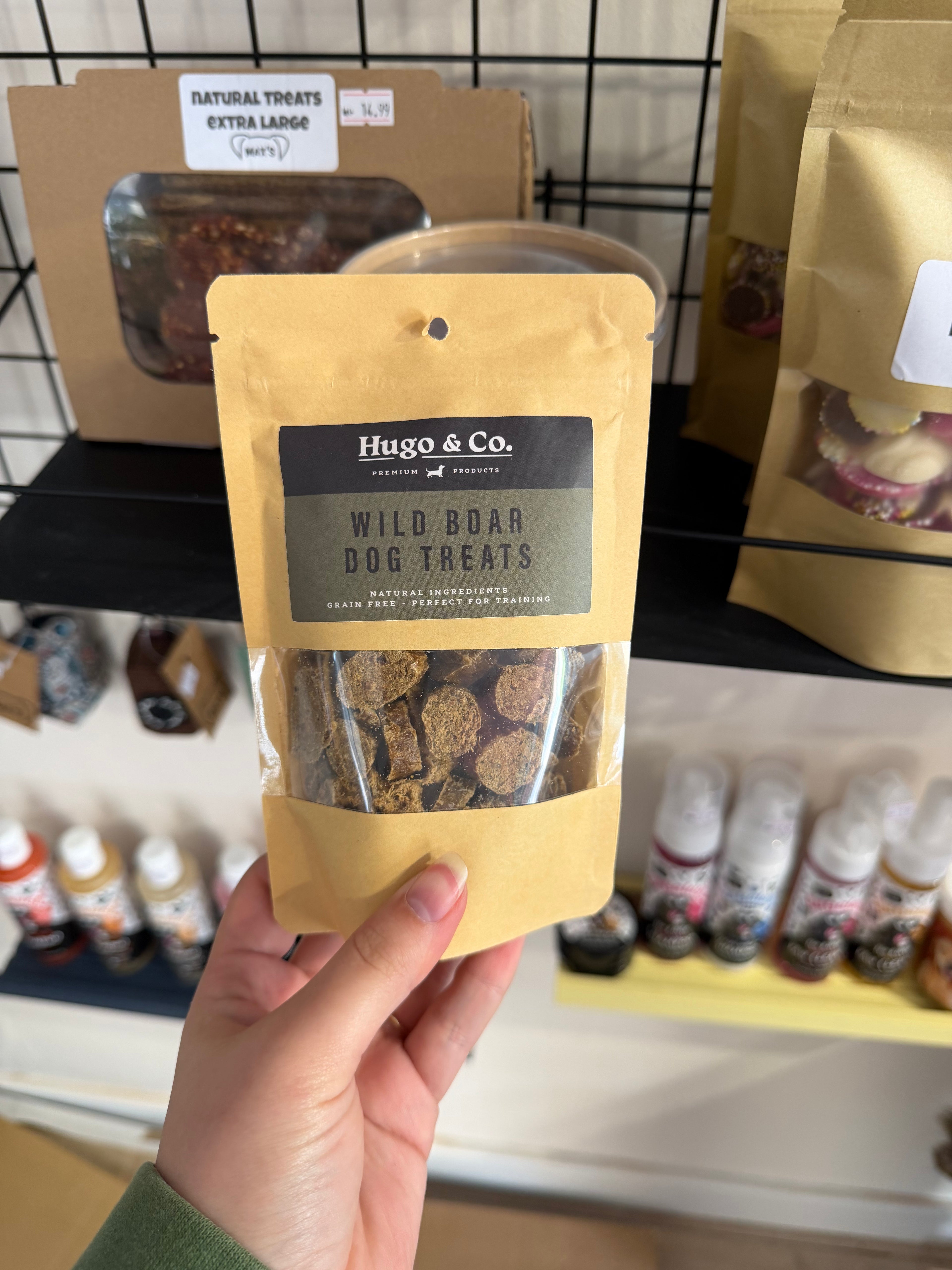 Hugo & Co Wild Boar Dog Treats 75g