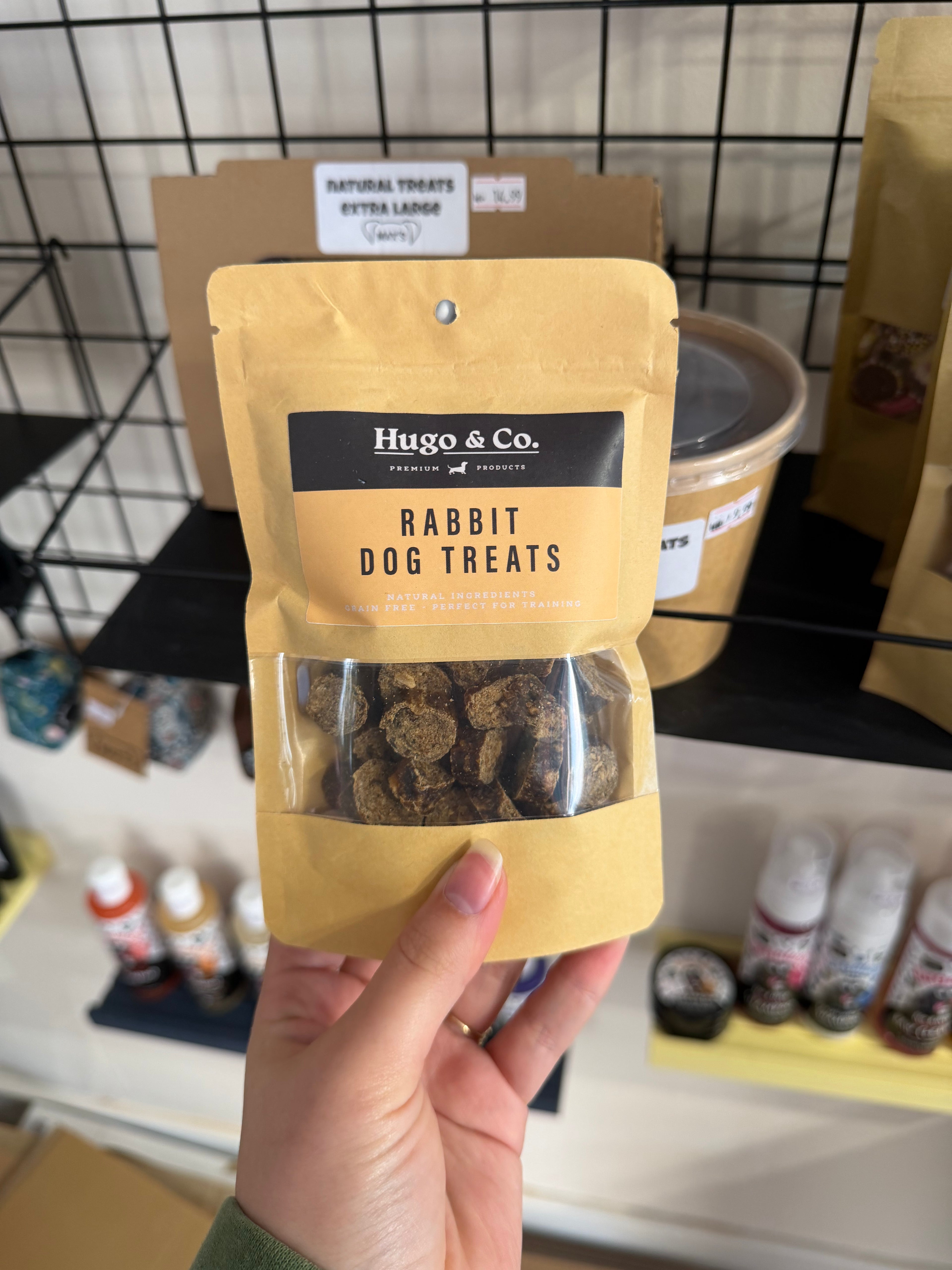 Hugo & Co Rabbit Dog Treats 75g