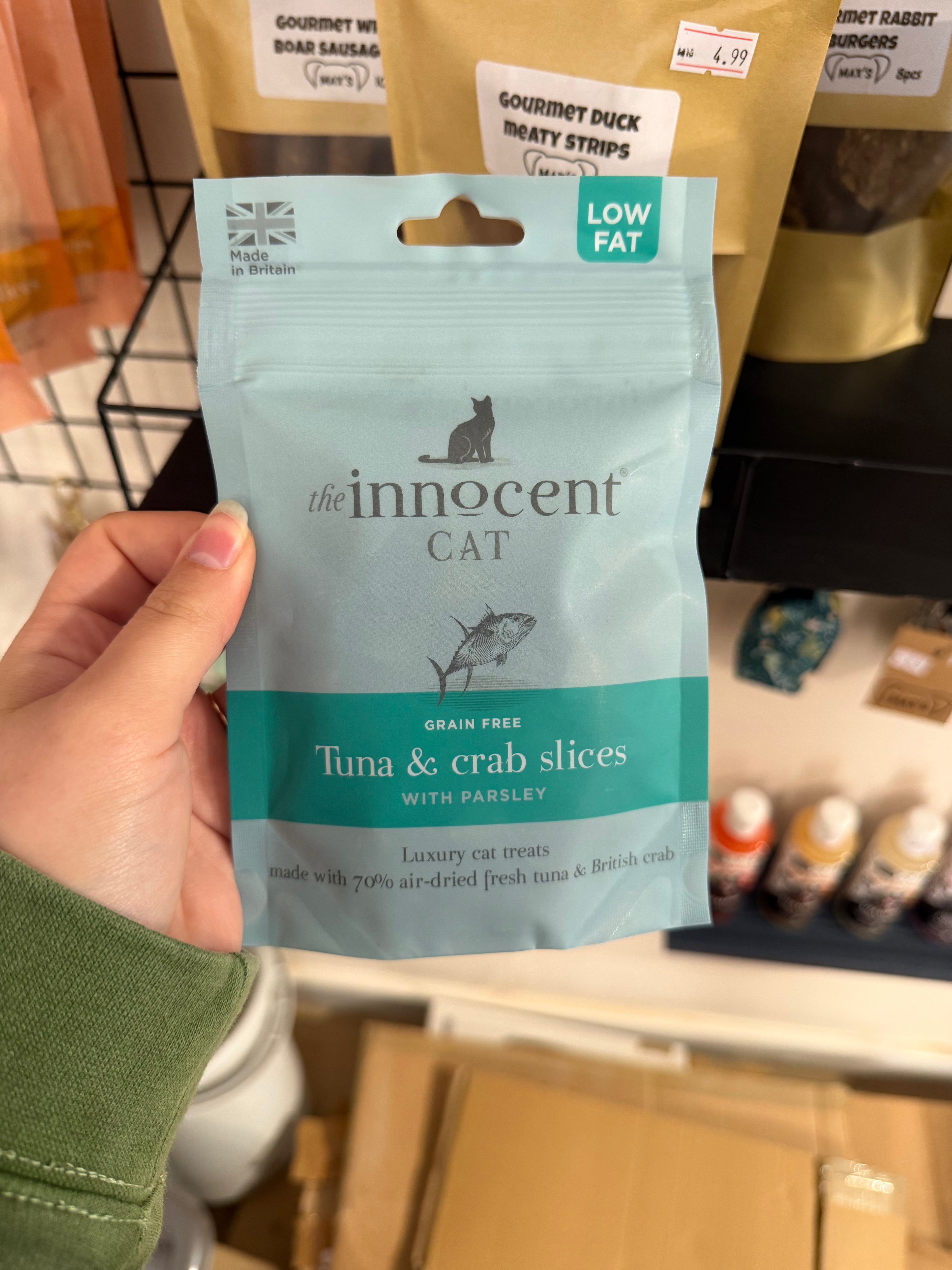The Innocent Cat - Tuna and Crab Slices 70g