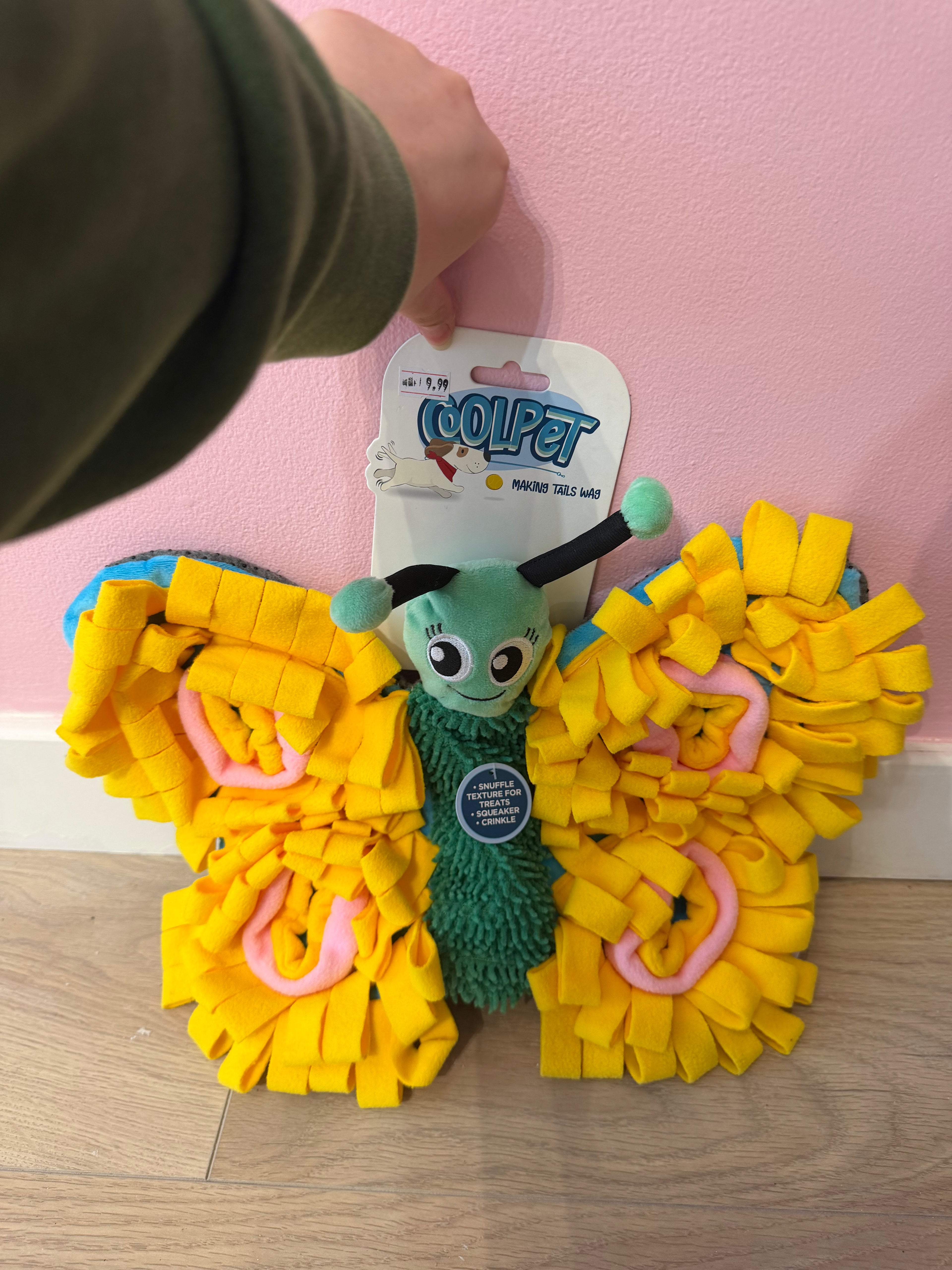 Crinkle & Snuffle Butterfly
