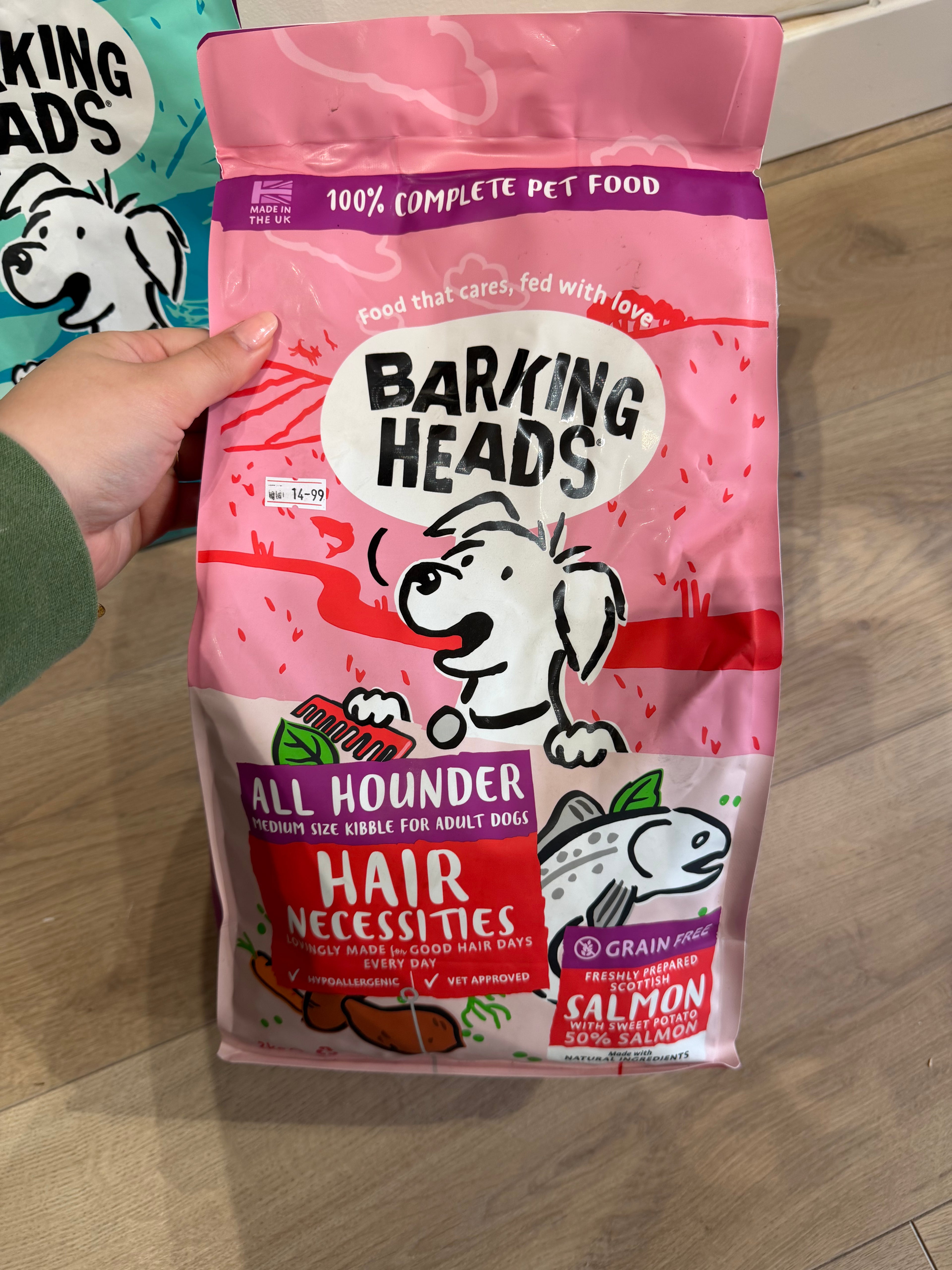 Barking Heads Hair Necessities Dry Food