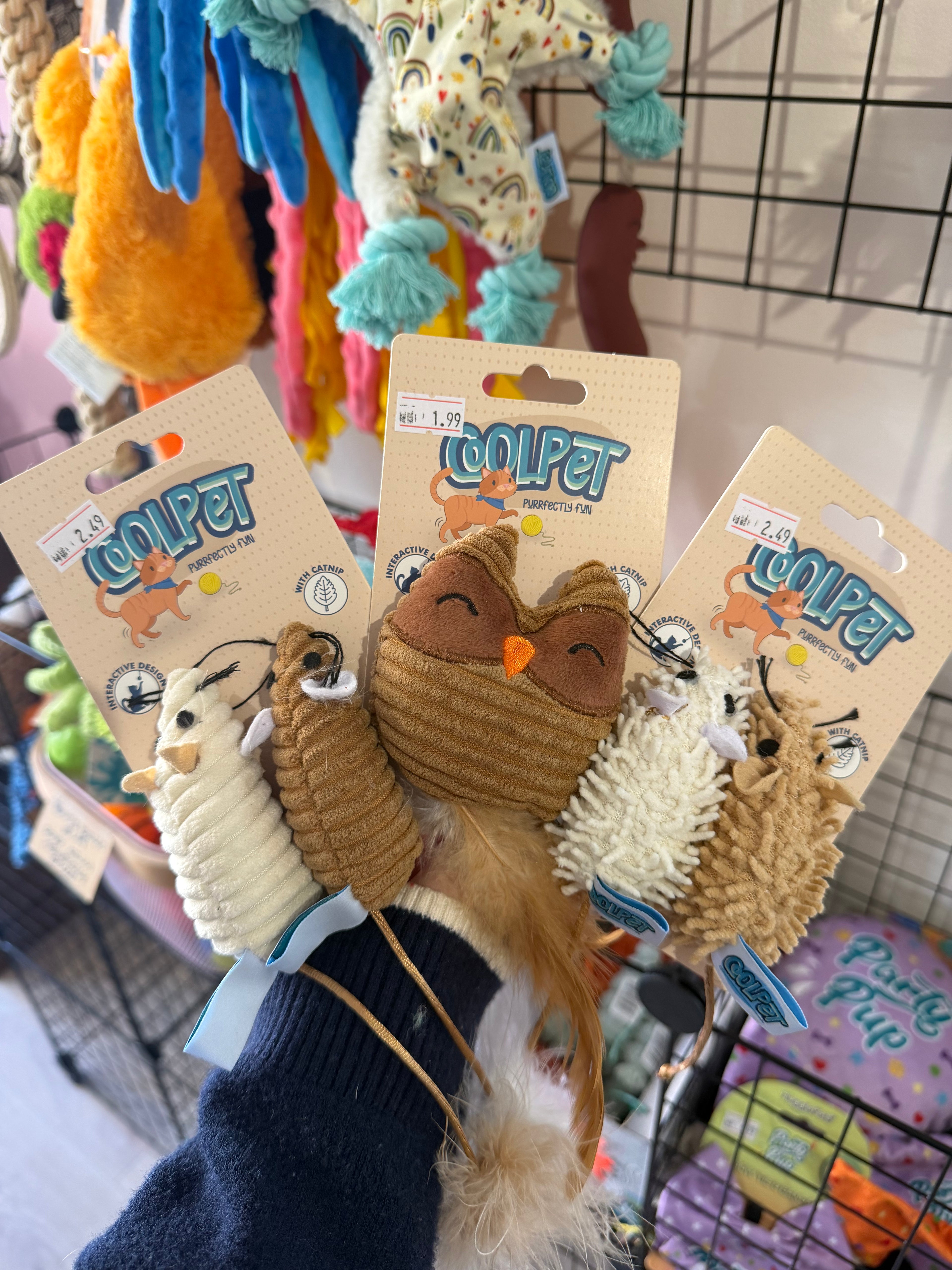 Neutral Catnip Toys
