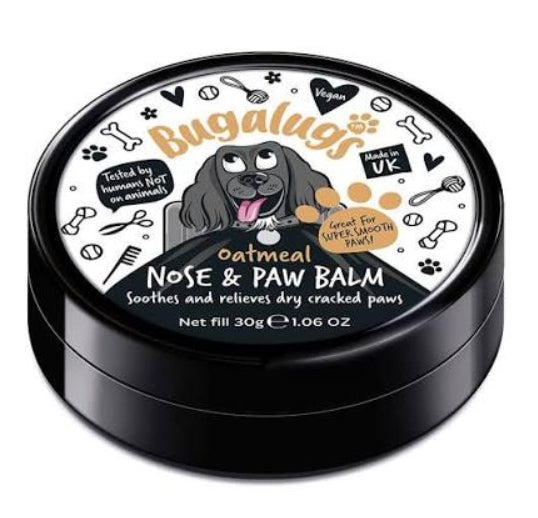 Bugalugs Oatmeal Nose & Paw Balm Tub