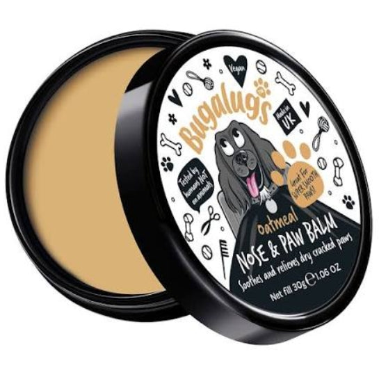 Bugalugs Oatmeal Nose & Paw Balm Tub