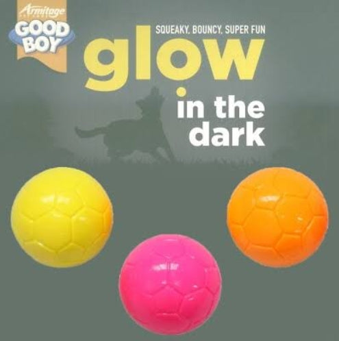 Good Boy - Glow in the Dark Squeaky Ball