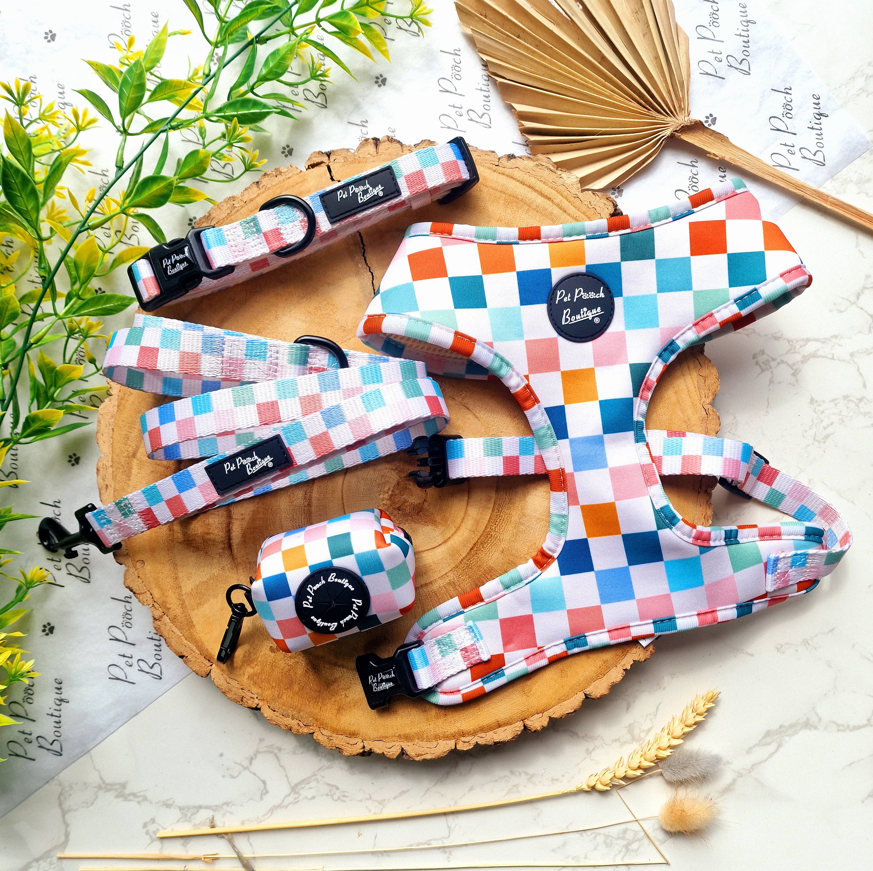Chunky Check Puppy Dog Harness