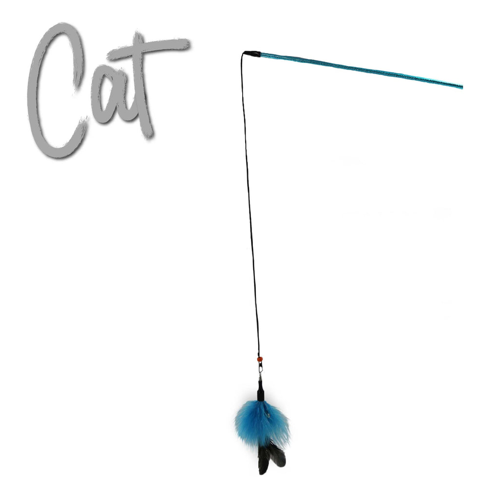 Ancol Feather Bell Cat Dangler Toy